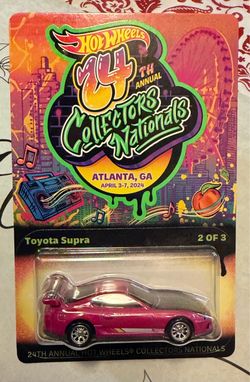 HotWheels 24th Collector National Toyota Supra