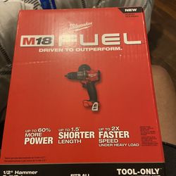 Milwaukee 1/2” Hammer Drill  