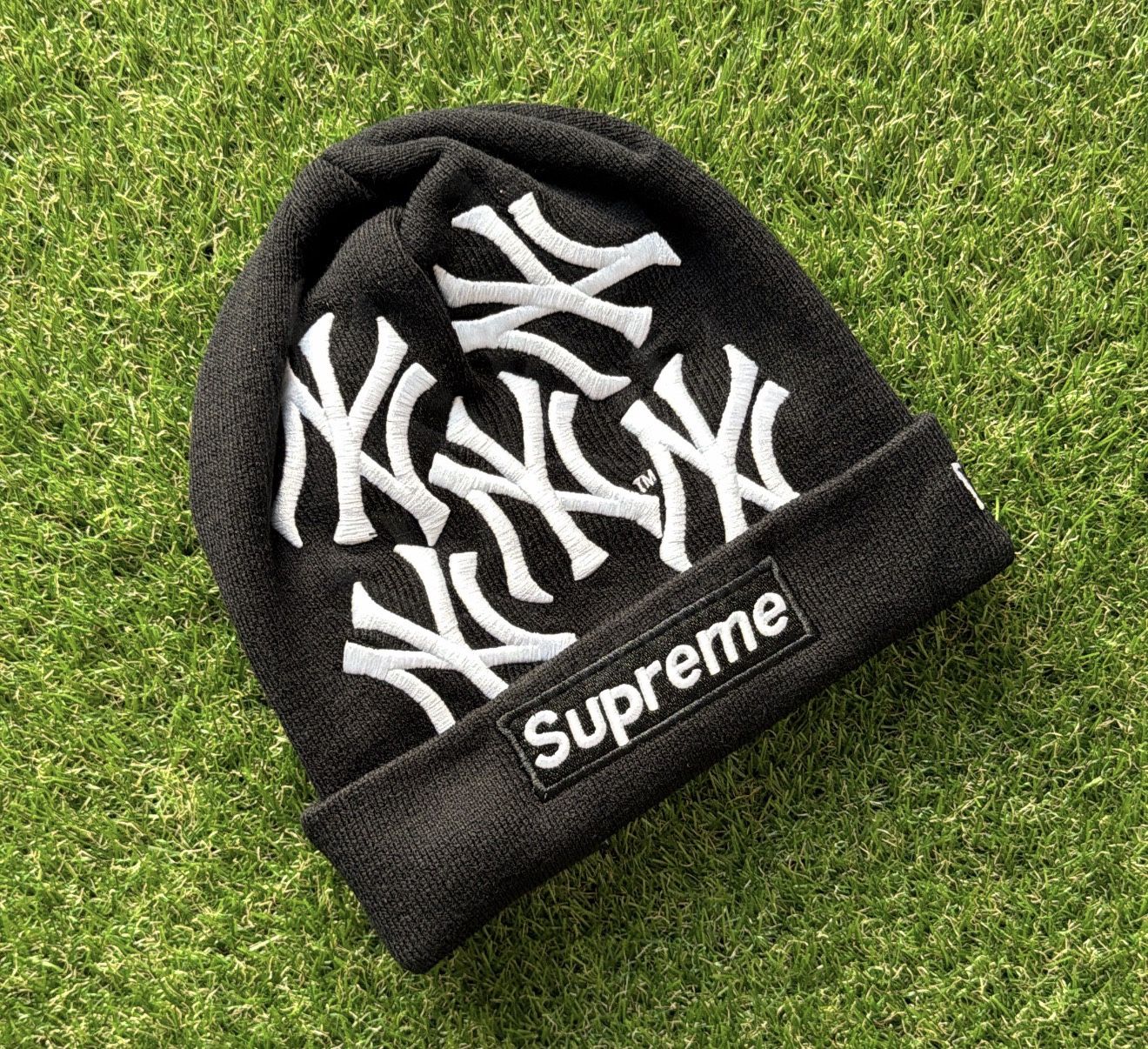 Supreme NY Yankee Beanie
