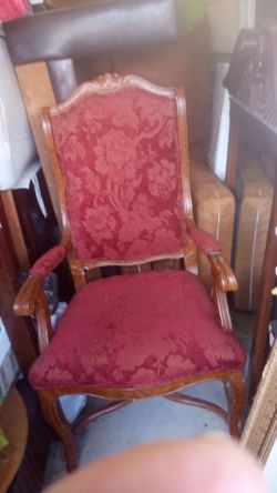 Red Queen Ann Chair.