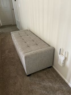 Ottoman Gray Couch