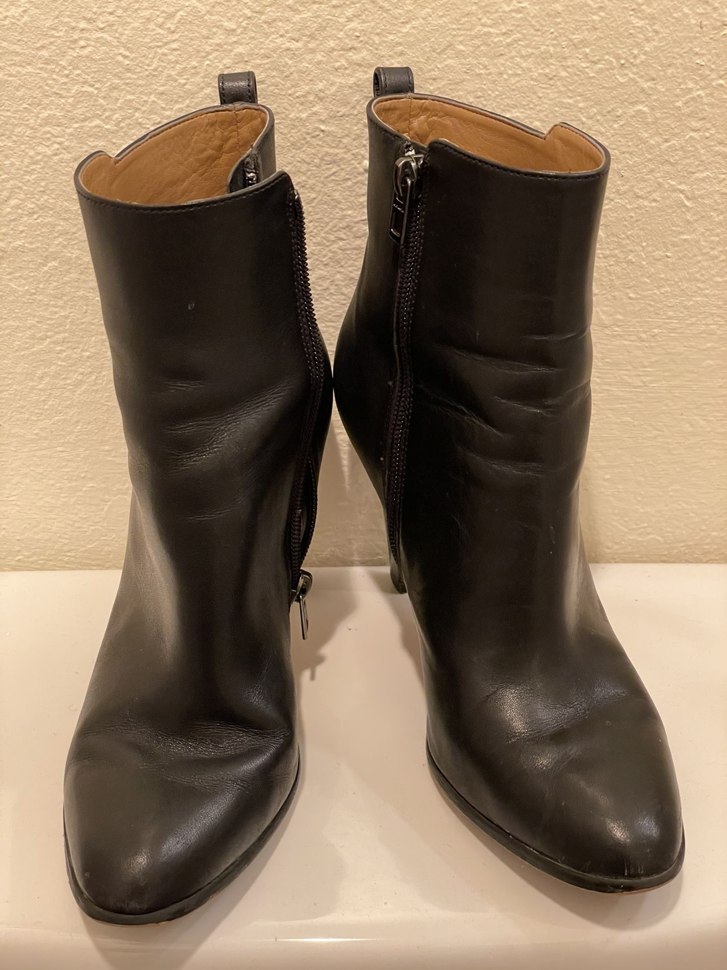 Coach Jemma Leather Bootie Size 8