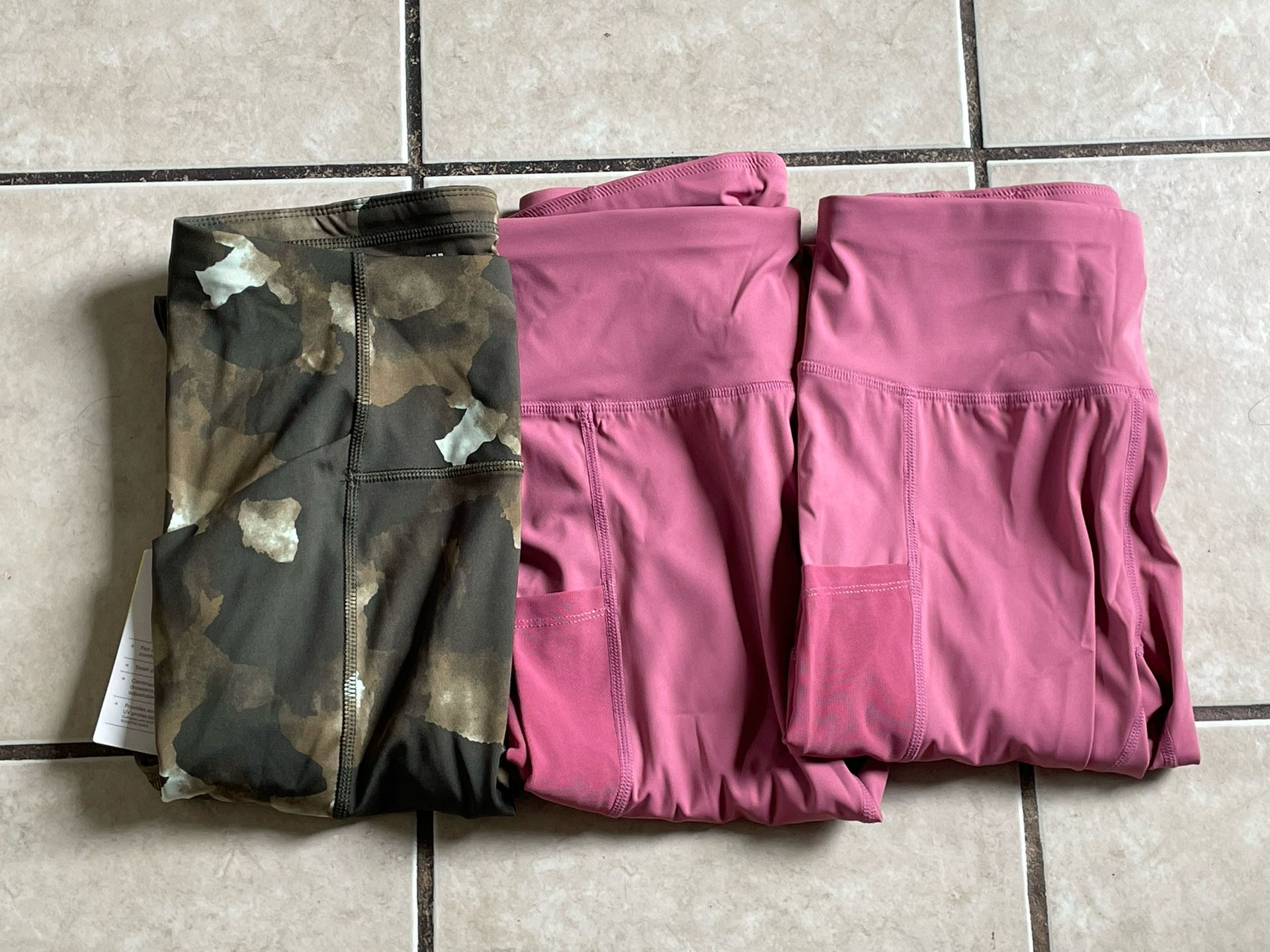 Bundle of Three MEDIUM Yoga Leggings
