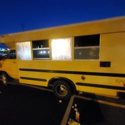 Unfinished Skoolie Conversion