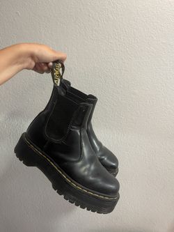 Dr. Martens Platform Chelsea Boots