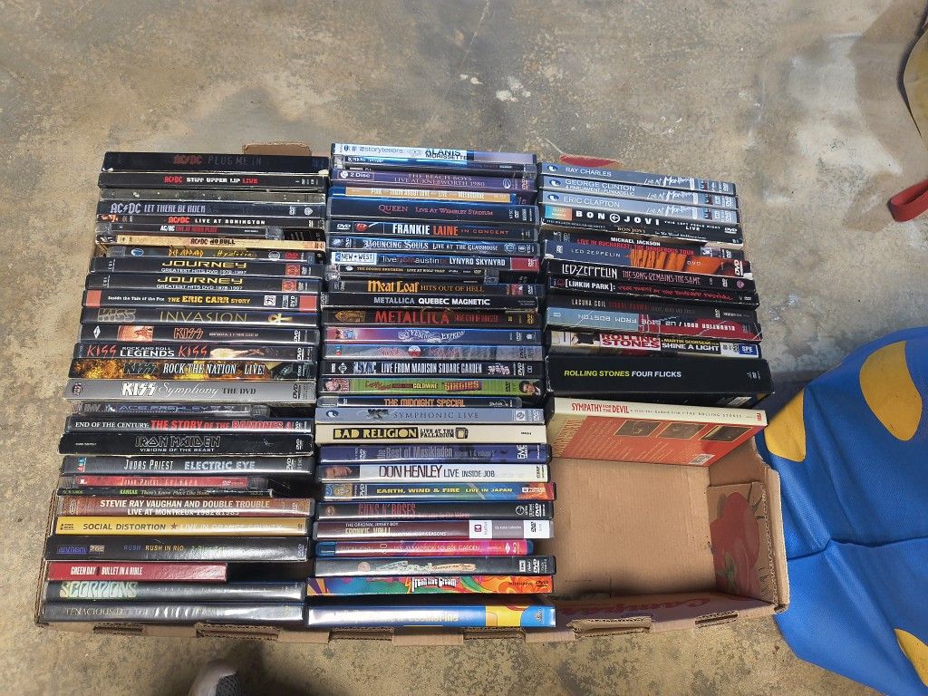 Concert & Music DVDs/Blu Rays