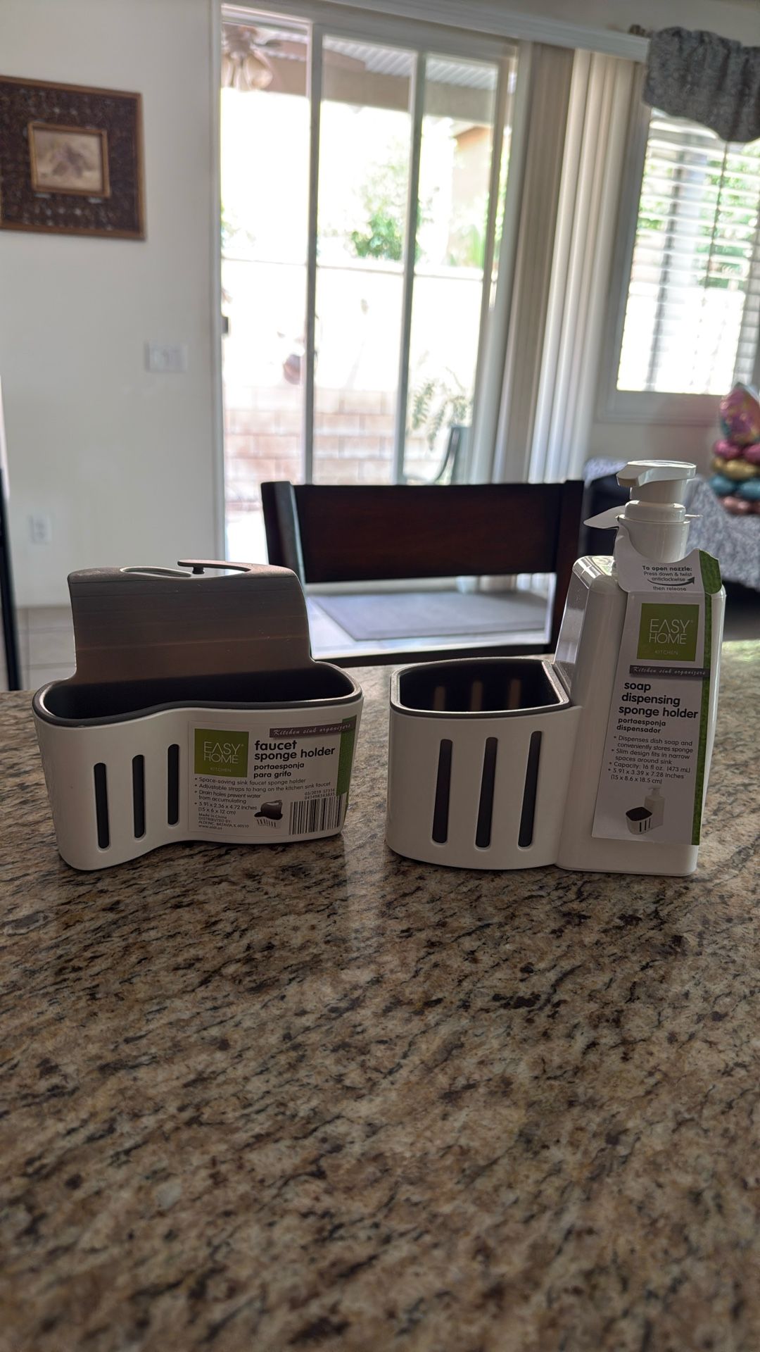 Soap Dispenser And Sponge Holder