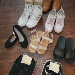 Girl Shoe Lot. Girl Tennis Shoes, Shoes