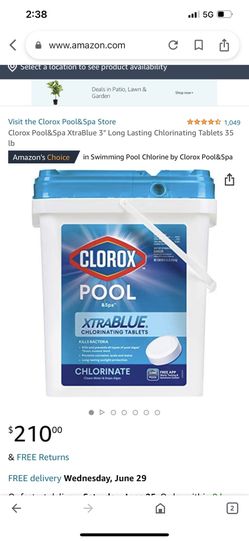 Pool Clorox