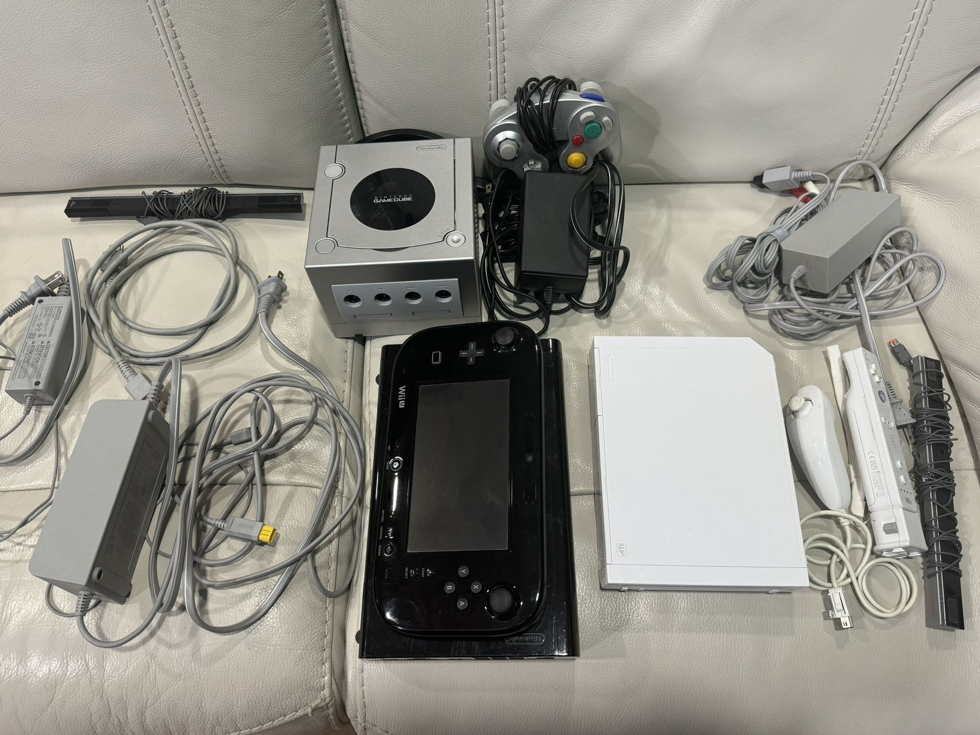 Bundle Of Nintendo GameCube, Wii And WiiU 