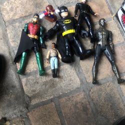 Batman Robin Spire Man