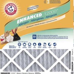 20x20x1 ** NEW** Arm And Hammer Air Filters