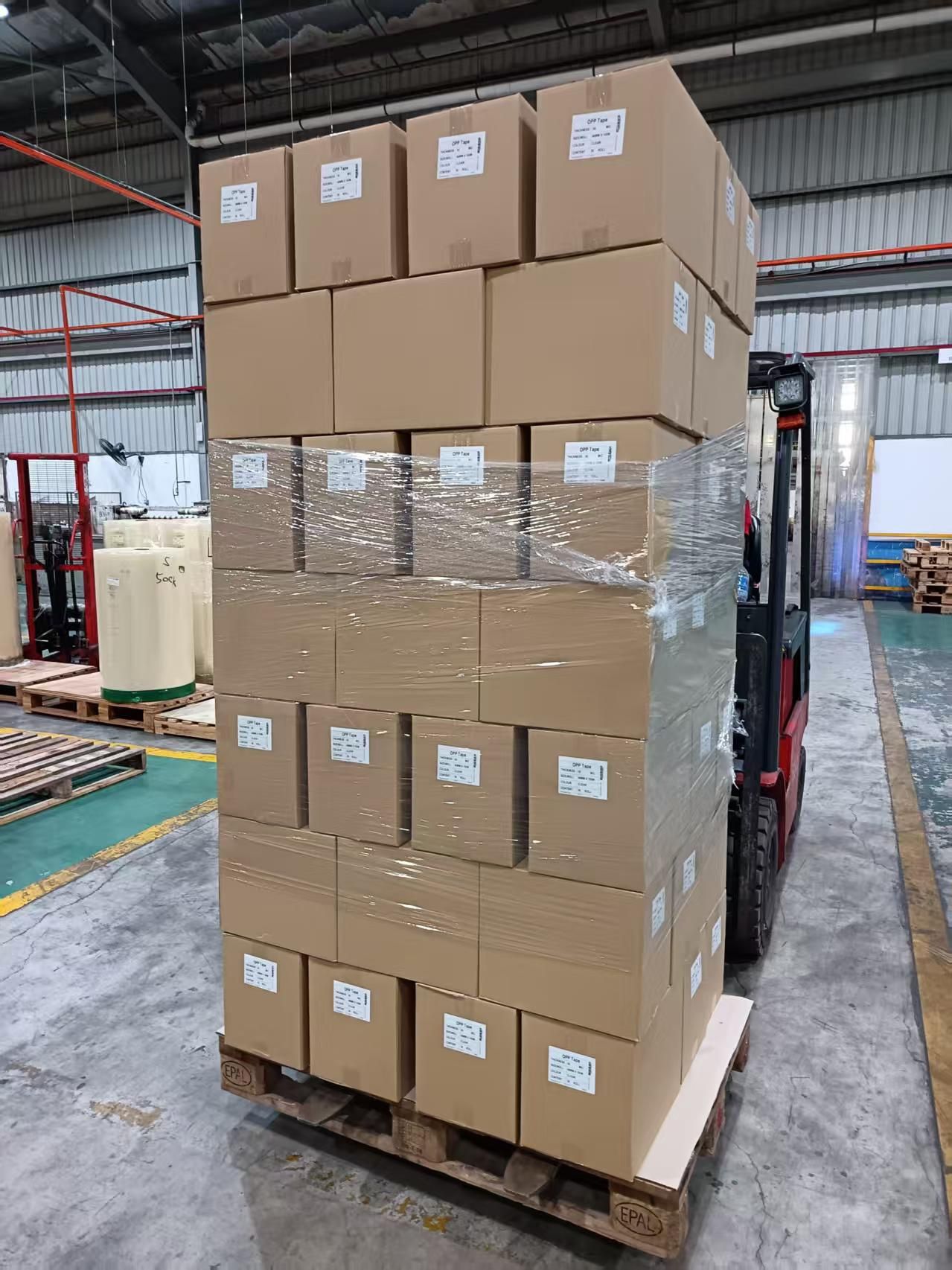 OPP Packing Tape 48mm x 100m (2”) — Clear — 36 Rolls/Case — Bulk