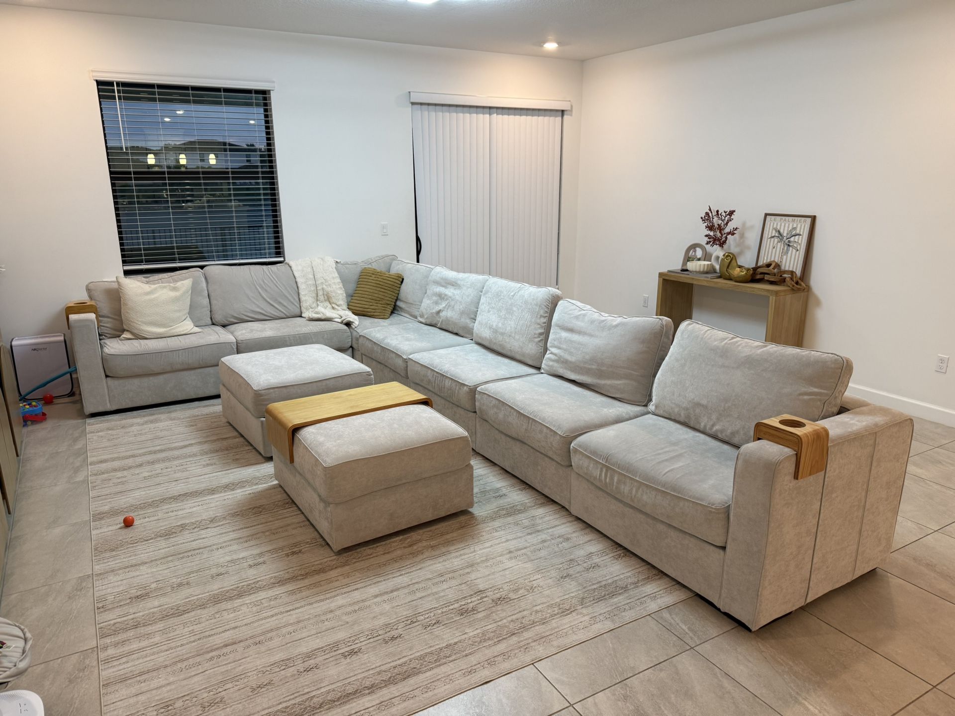 Lovesac Sectional - 9 Seats, 10 Sides, 10 Pillows