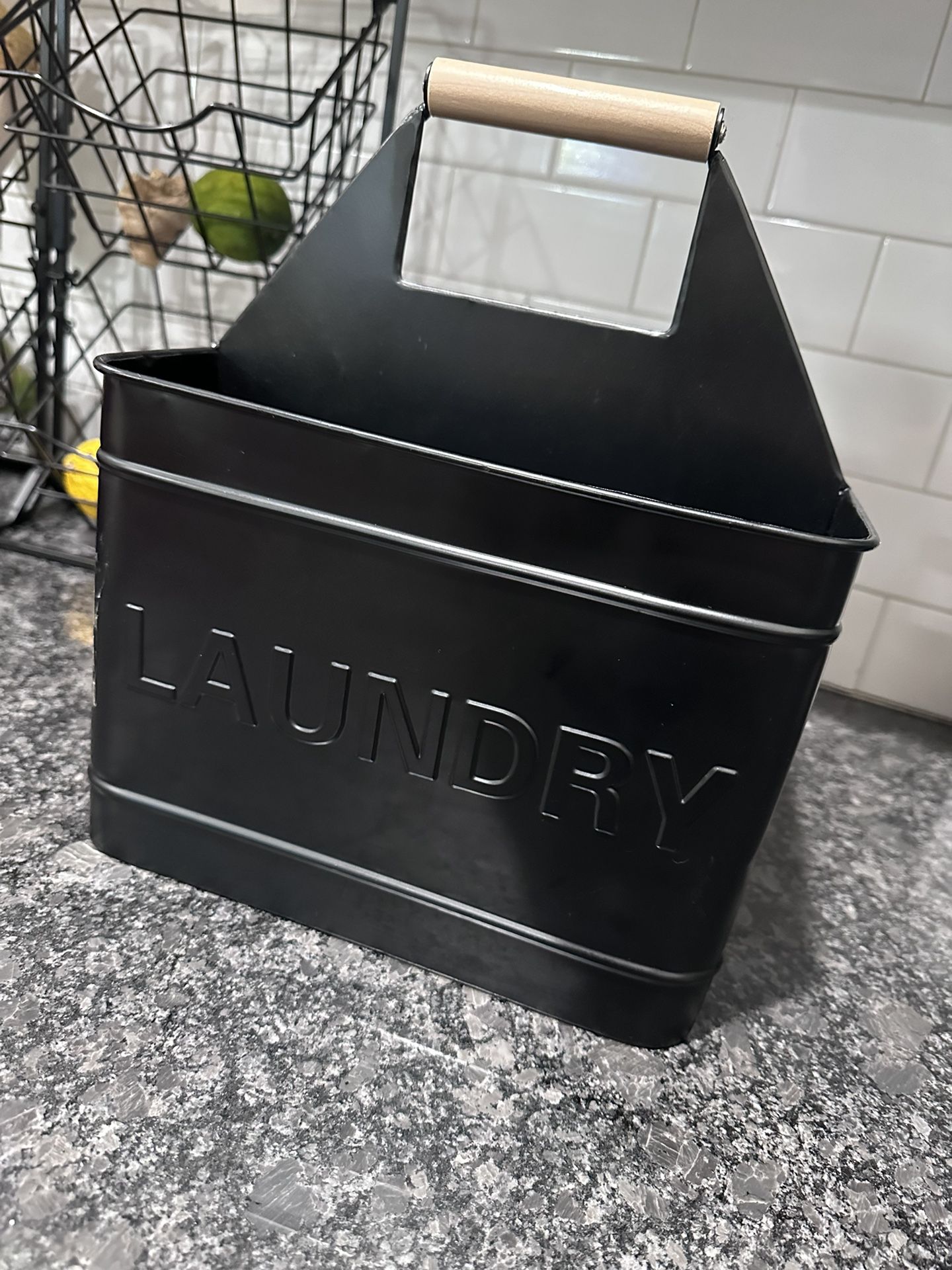 Laundry Caddy Decor