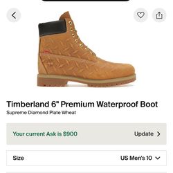 Timberland X Supreme Tims Collab
