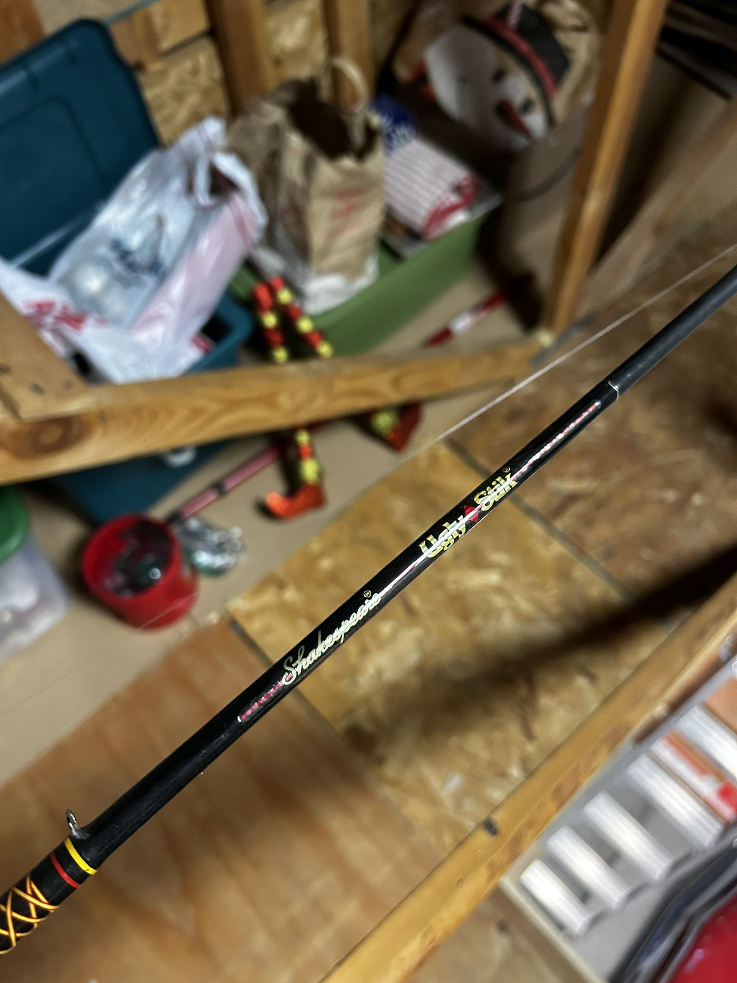 Fishing Rod Ugly Stik And Quantum Reel