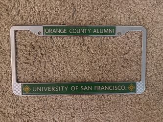 University of San Francisco Alumni License Plate Frame