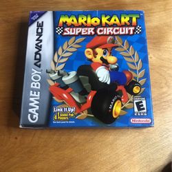 Nintendo Gameboy Advance - Mario Kart Super 
