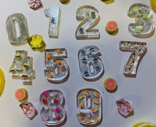 Resin Numbers: Learn To Count