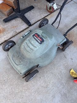 Electric lawn mower (great condition)