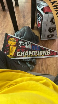 Chicago Bulls Championship Pennant