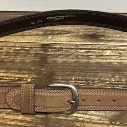 Belt - Genuine Leather Size 40 - Gently Used 