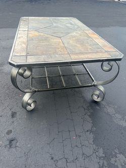 Tile Top Coffee Table