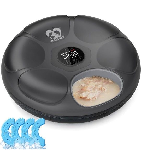 Casfuy Automatic Cat Food Dispenser