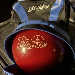 Bowling Ball With Case