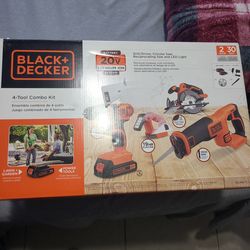 Black Decker 4 combo tool