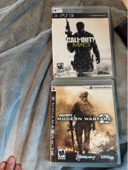 Call of duty MW2 & 3 on PS3