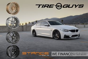 STANCE WHEELS FOR SALE 🔥TIRE GUYS🔥 WE FINANCE NO CREDIT NEEDED 90 DAY PAYMENT OPTION