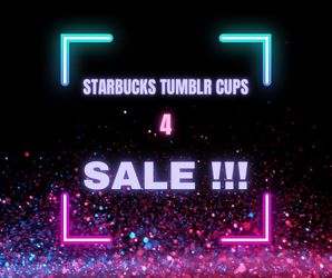 Starbucks Cups 4 Sale !