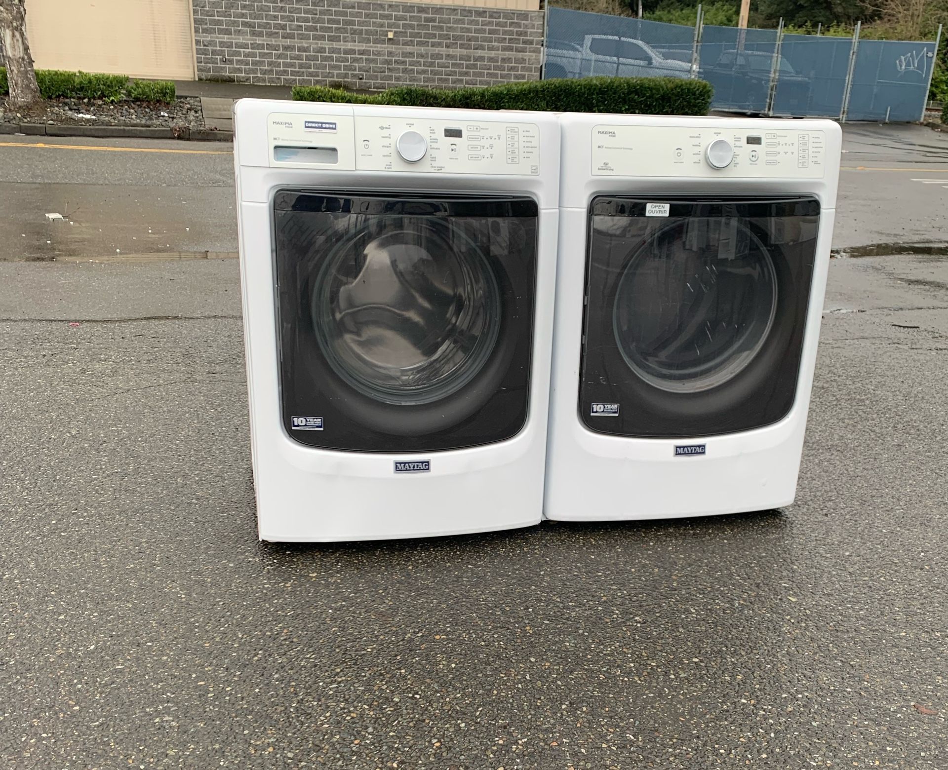 Maytag Maxima Washer And Dryer(electric Dryer),both Working Perfect