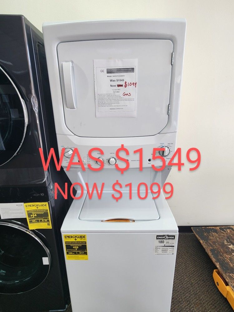 3.8 cu. Ft. Washer 5.9 Cu. Ft. Electric Dryer Combo
