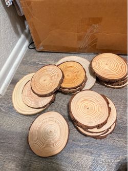 Wood center pieces