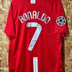 Cristiano Ronaldo Manchester United 2008 Champions League Final Jersey - Size M