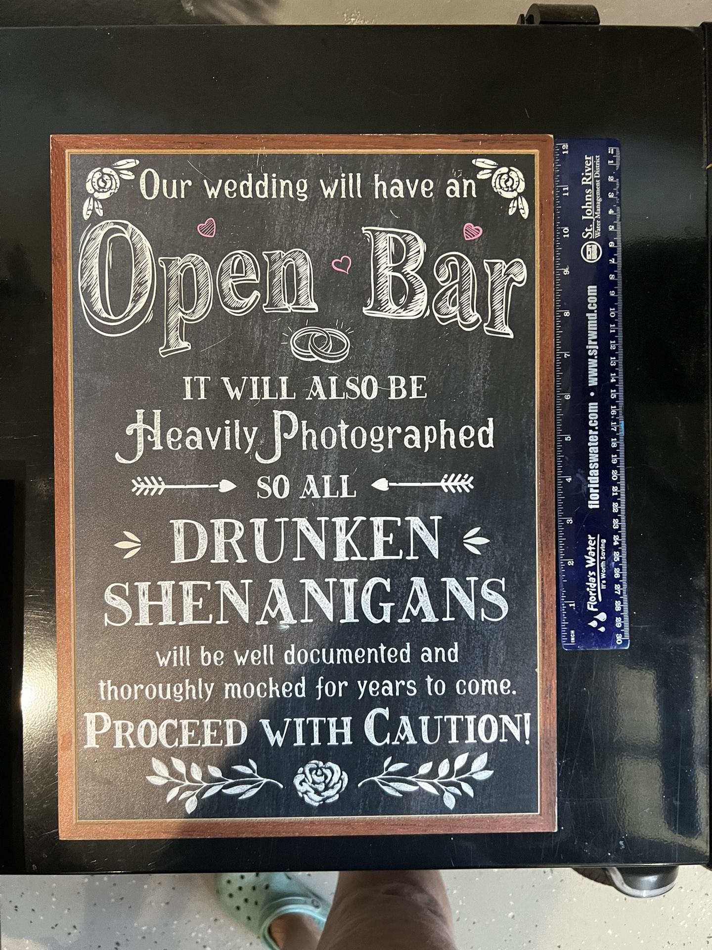 Open Bar Sign