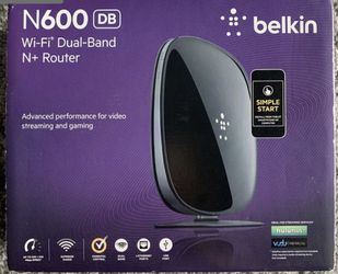 Belkin N600 WiFi Dual-Band N+ Router