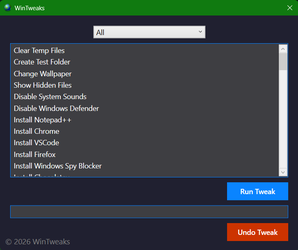 Wintweaks Software