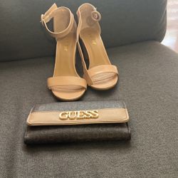 Women Wallet And Heels 