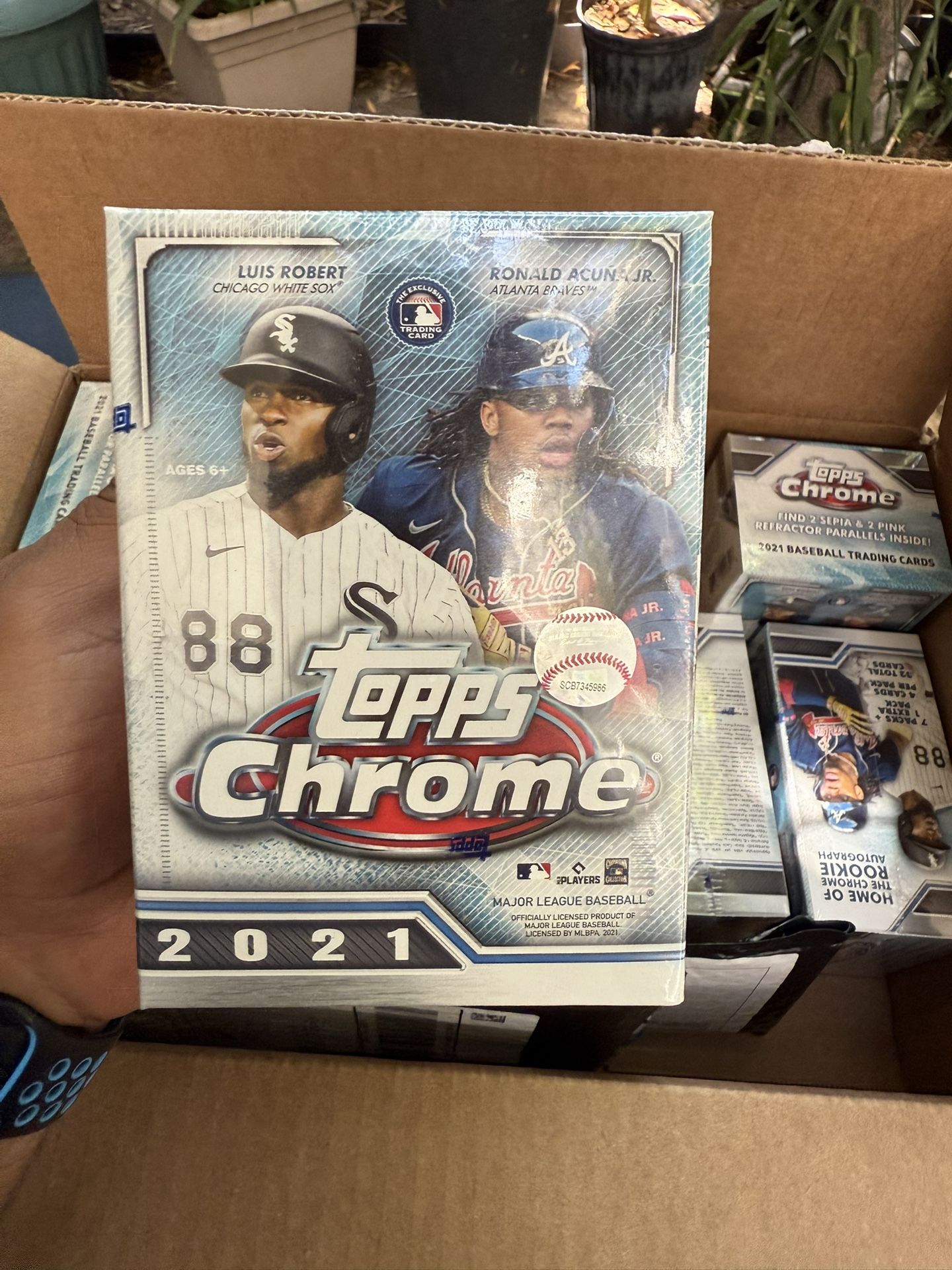MLB TOPPS Chrome Baseball Cards 