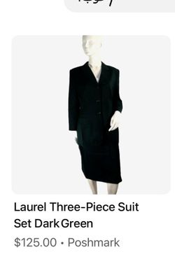 Women’s  Italian Designer 3pc Formal Suit Set