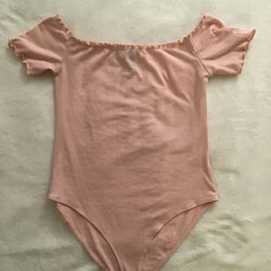 PINK BODYSUIT SIZE MEDIUM   