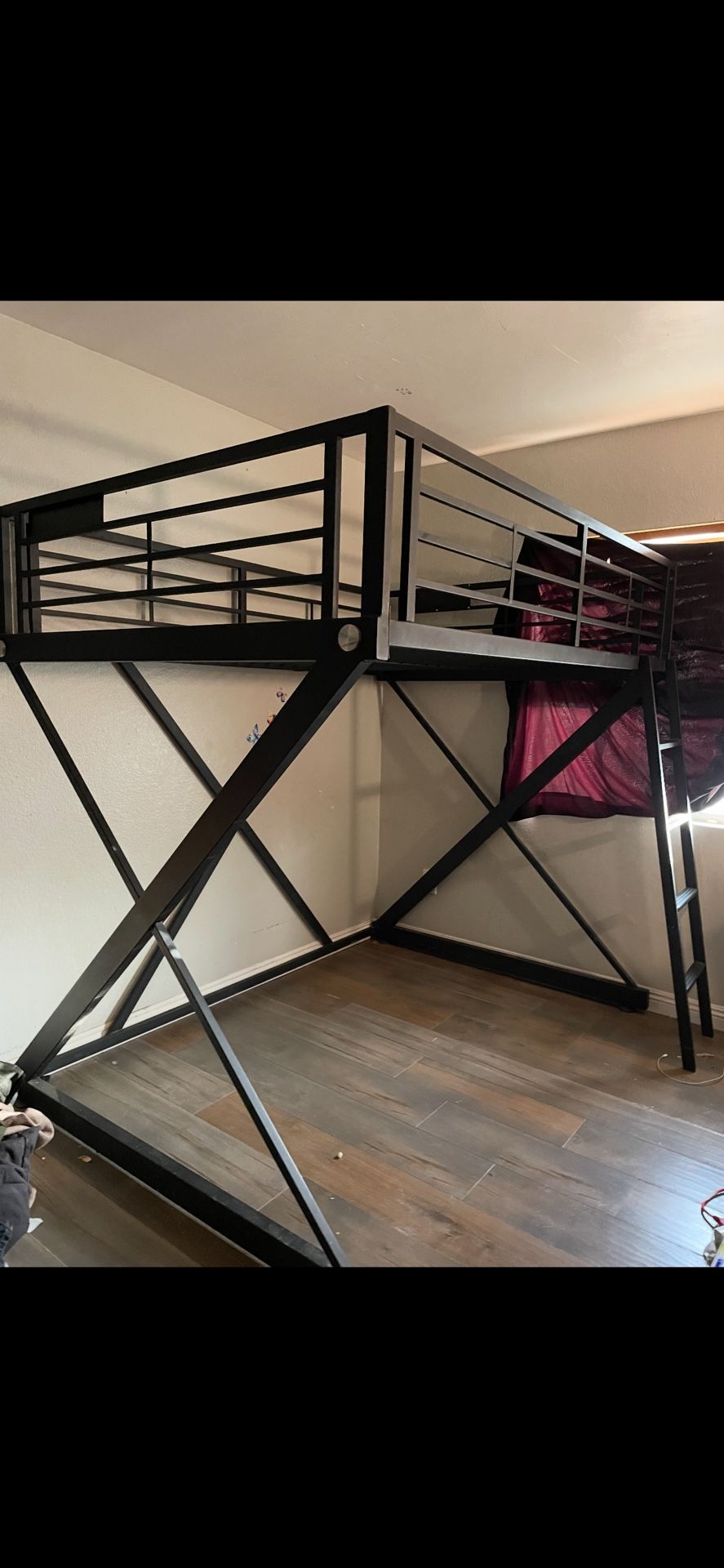 Top Bed Frame With Desk Space Underneath 