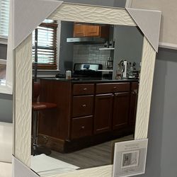 Brand New Mirror White /beige