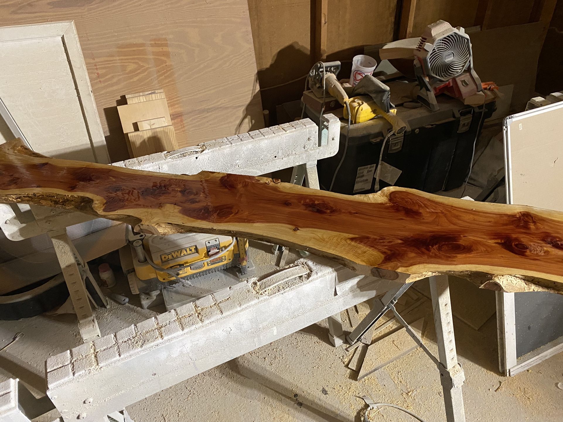 Making A Live Edge Bench