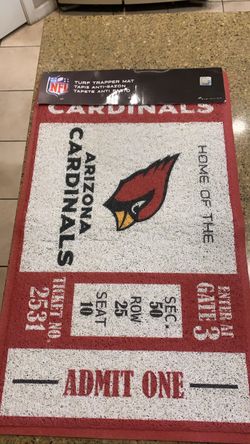 Arizona Cardinals Door Mat 