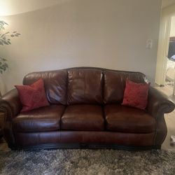 lovely Couch And Armchair In Great Condition